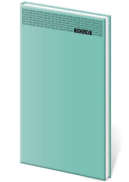 Vreckový diár Gommato tyrkysový