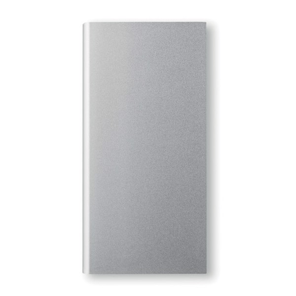 Solarni napajalnik Solar Powerflat, 8000 mAh - Matt Silver