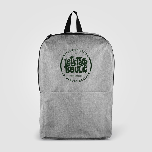 Summit rPET Comfort Strapped Backpack - 18 L - Grey / Silkscreen