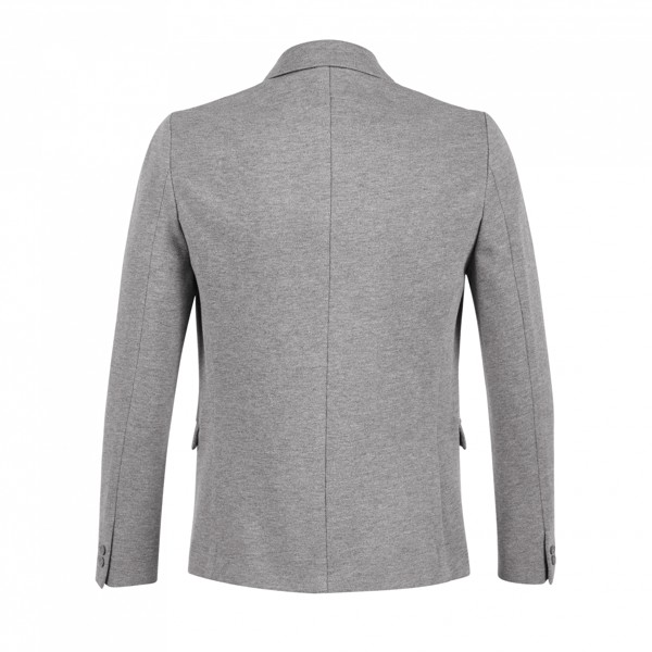 Marcel Women - Piqué Blazer - Gray Melanged