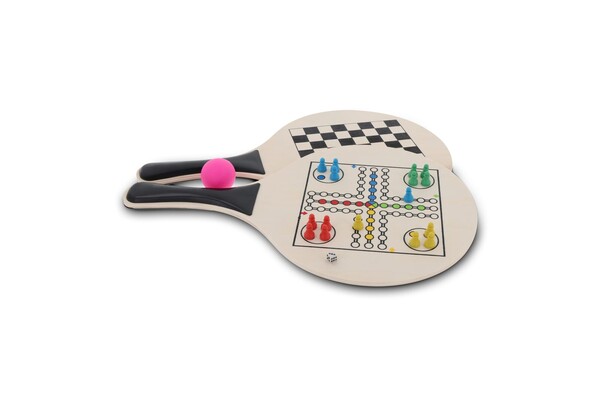 MDF Beach Tennis with chess surface