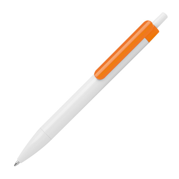 Ballpen with colored clip