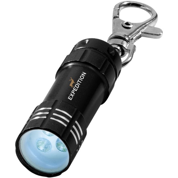 Astro LED keychain light - Solid Black