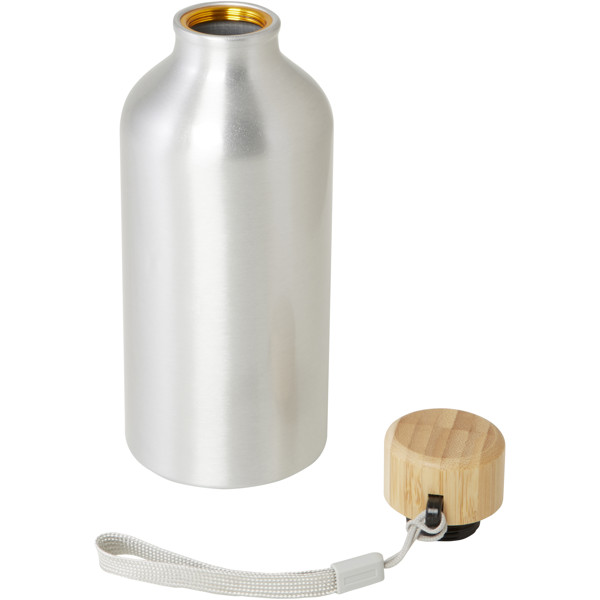 Garrafa de água em alumínio reciclado com certificação RCS de 500 ml "Malpeza"