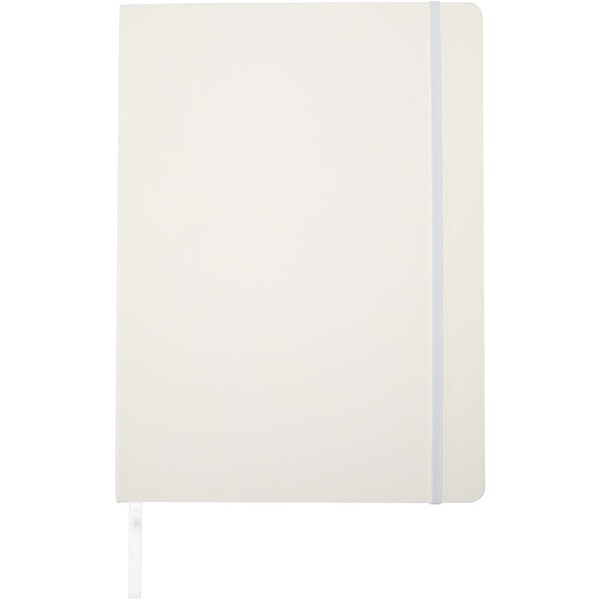 Spectrum A4 hard cover notebook - White