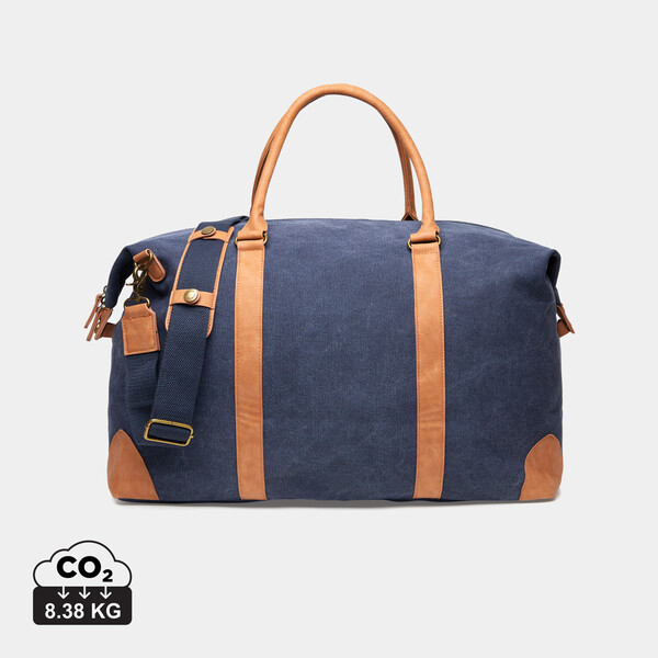 VINGA Duffle bag en toile recyclée RCS Bosler - Bleu Marine