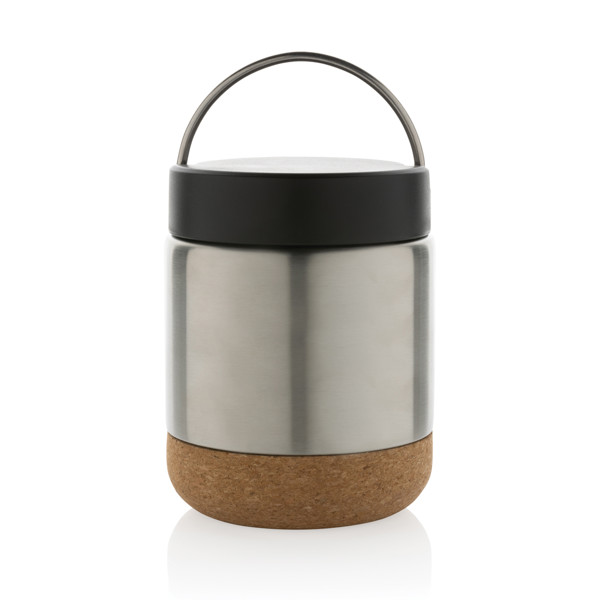 Bučka za hrano XD Collection 400 ml, reciklirano jeklo - Silver