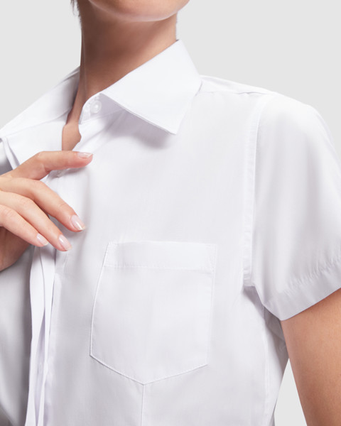 Sofia Working Short Sleeve Shirt - BLACK / S