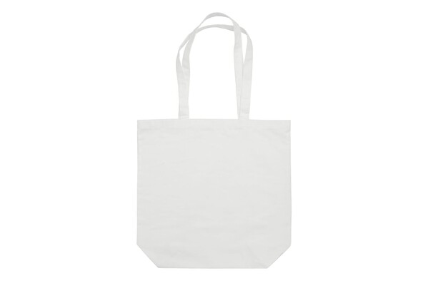 Sac à bandoulière toile 250g/m² 41x12x43cm - Blanc