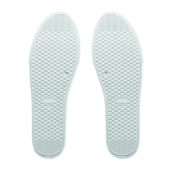 Baskets en PU taille 46 Blancos