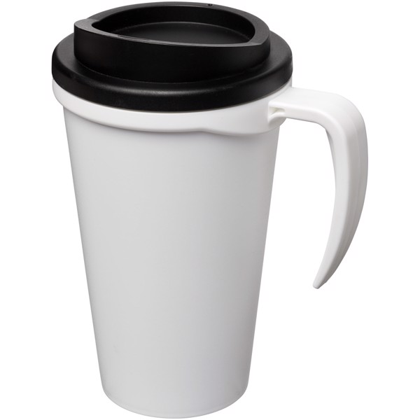 Americano® Grande 350 ml Isolierbecher - Weiss / Schwarz