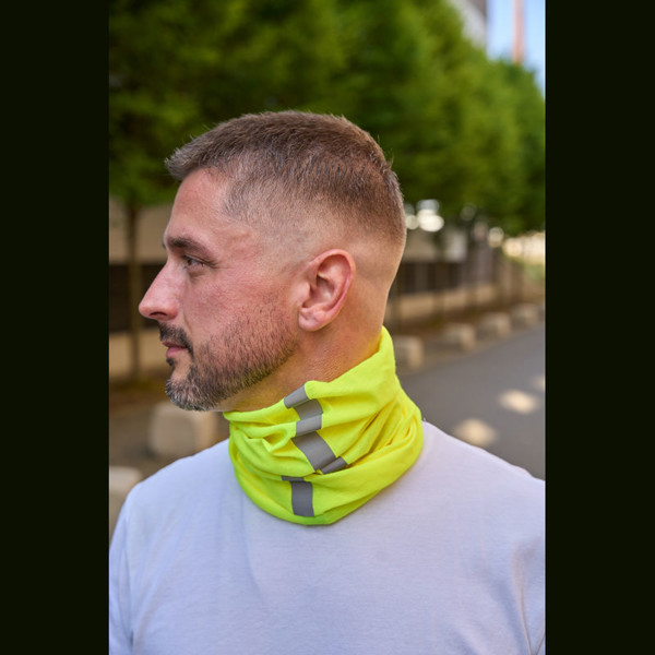 Scarf with Reflective Stripe Treviso