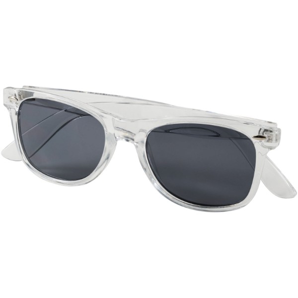 Sun Ray sunglasses with crystal frame - Transparent Clear