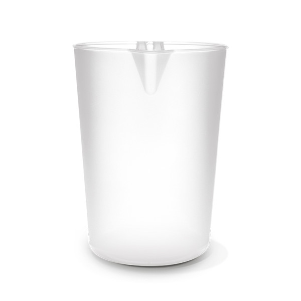 PICHET, POT, EN POLYPROPYLENE (PP) 200 cl RAS BORD