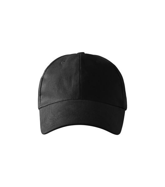 Čepice Unisex Malfini® 6P - Černá / nastavitelná