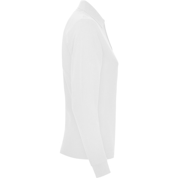 Langärmeliges Poloshirt Estrella Woman - TURQUOISE / S