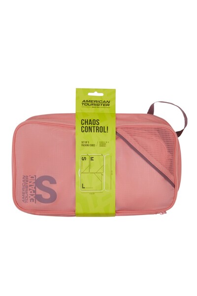 American Tourister - Ta Packing Cubes S/M/L - Pink/Mauve