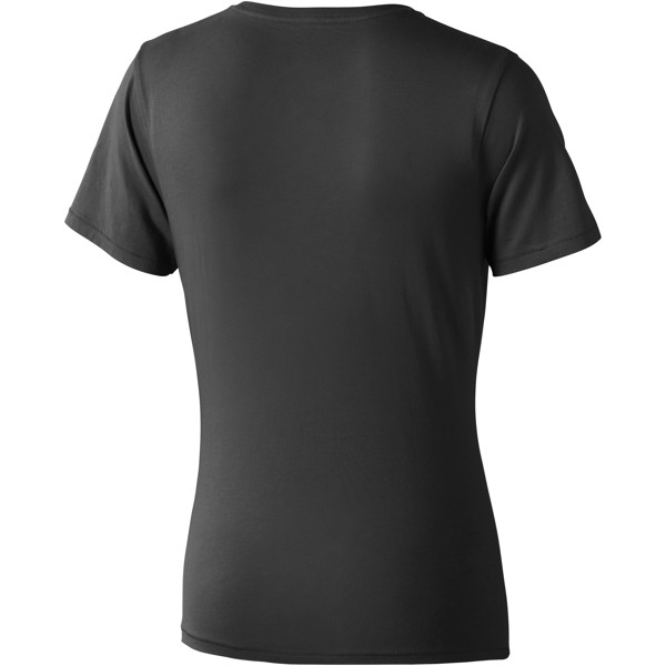 T-shirt de manga curta Nanaimo de mulher - Antracite / M