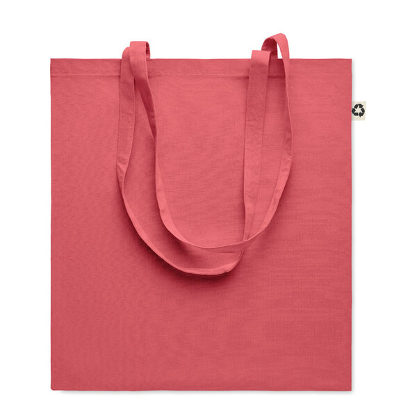 Borsa della spesa in cotone Zoco Colour - Rosso
