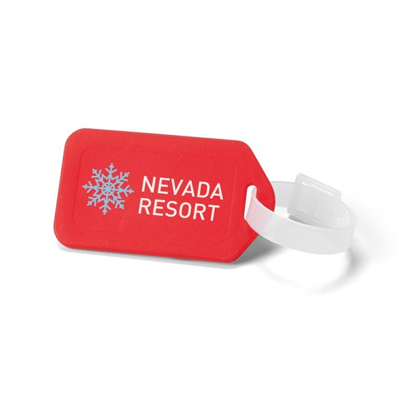 FINDO. Identifikačný štítok z PP - Červená