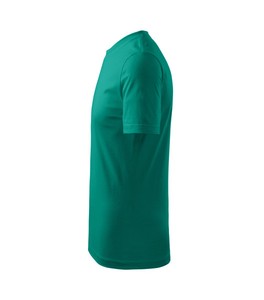 Tričko Dětské Malfini® Basic - Emerald / 134 cm/8 let