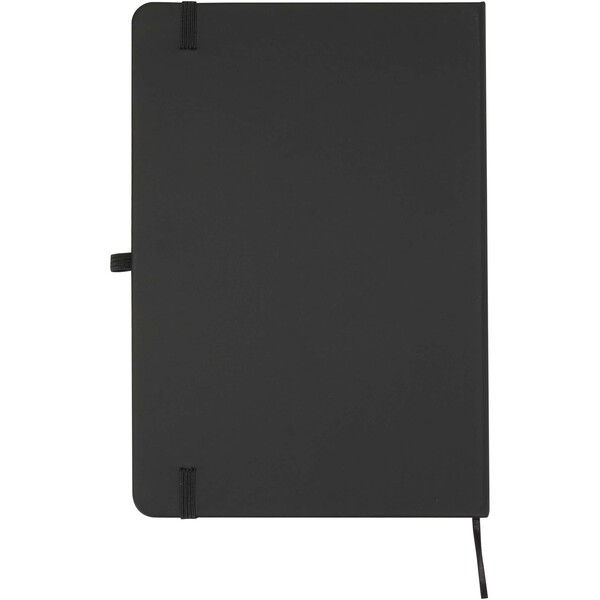 Spectrum A5 recycled notebook and ballpoint pen set - Black