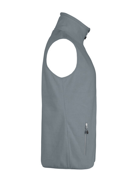 Printer Sideflip Fleece Vest Metalgrey XXL