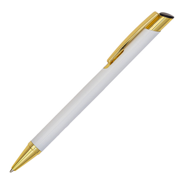 Lindi ballpen - White / Gold