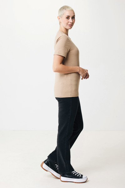 T-shirt en coton recyclé non teinté Iqoniq Manuel - Heather Brown / XXL