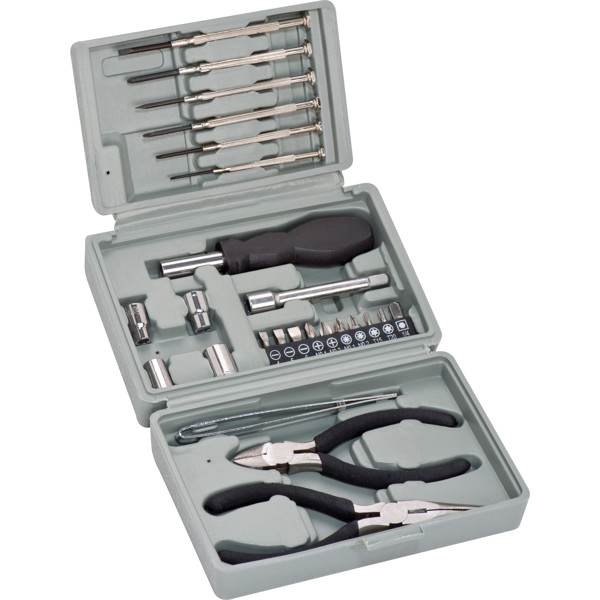 STEPHANIE Set scule de 25 piese - Silvergrey