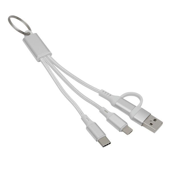 Charging Cable Fantail - Silver