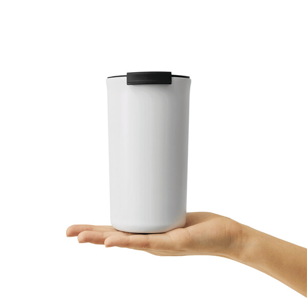 Insulated Drinking Cup Noble - White
