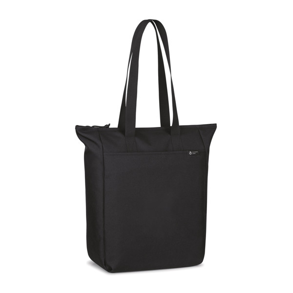 Renew AWARE™ rPET Zippered Tote - Black