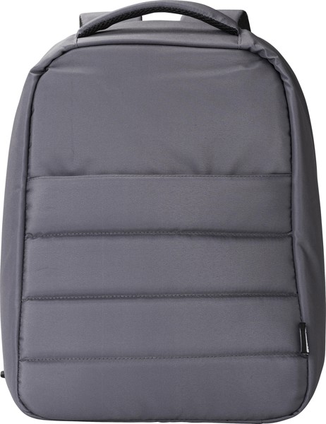 rPET polyester (300D) laptoprugzak Calliope - grijs