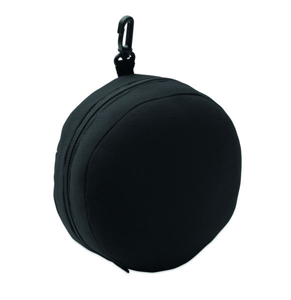 Utazópárna és alvómaszk szett Soft Nuit - Fekete