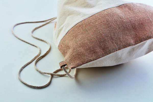 Saco cordão em jute India