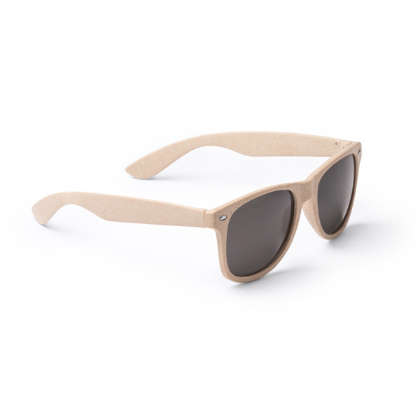 Personalized sunglasses with wheat fiber frame UV400