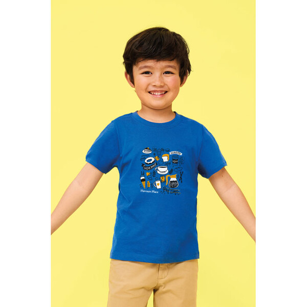 REGENT T-SHIRT CRIANÇA 150g Regent Kids - Roxo EscuroM
