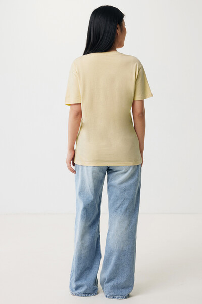 Dámské tričko Iqoniq Yala z recykl. bavlny - Cream Yellow / L