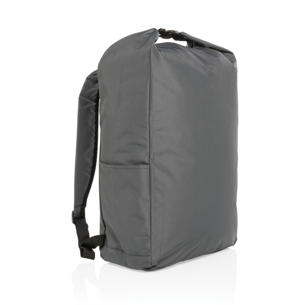 Základní rolltop batoh Impact z RPET AWARE™ - Antracitová