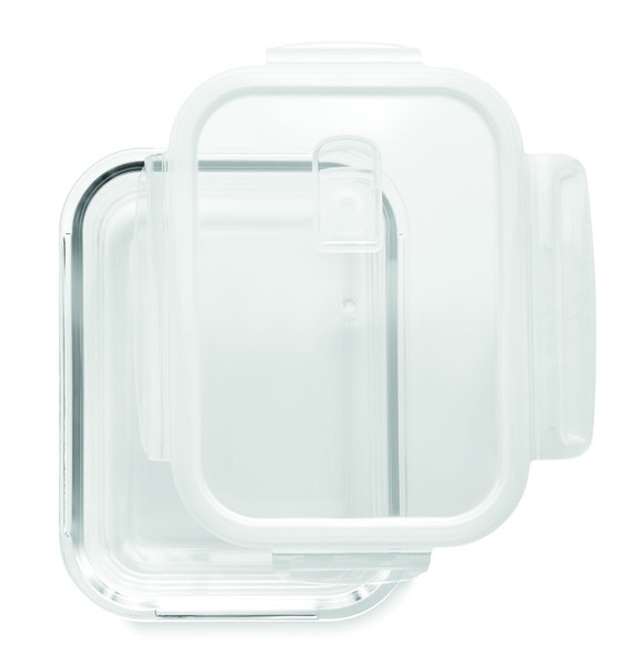 Lancheira de vidro 900ml Praga Lunchbox