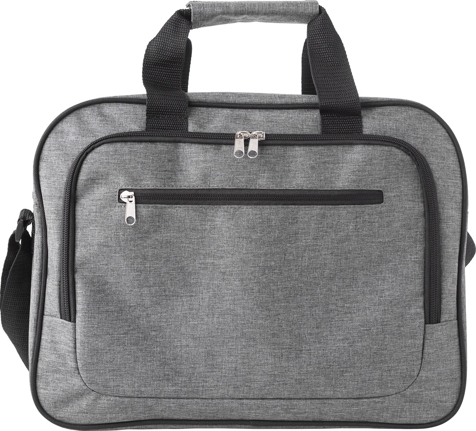 Polyester (300D) laptop bag - Grey