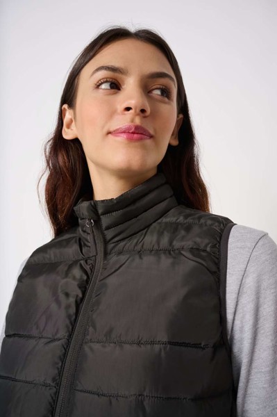 Ladies Padded Bodywarmer - Ideal Urban Khaki / XL