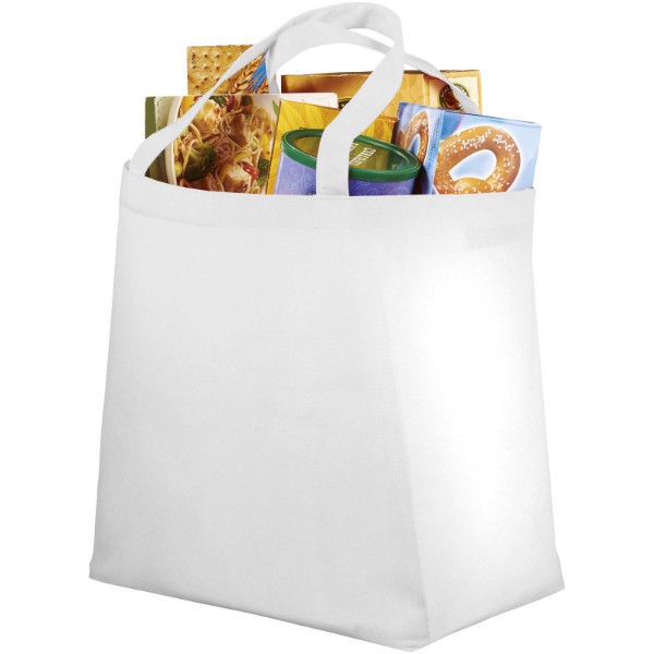 Maryville non-woven shopping tote bag 28L - White