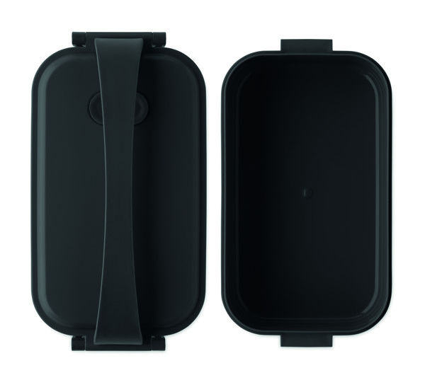 PP lunch box 800ml Sarnie - Black