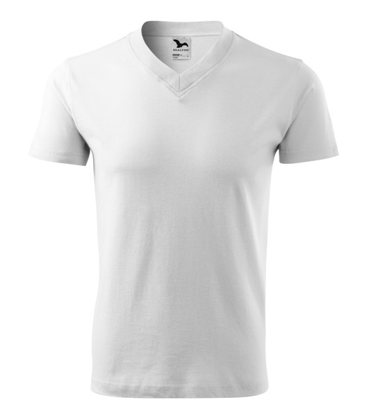 T-Shirt Unisex Malfini® V-Neck - White / XL