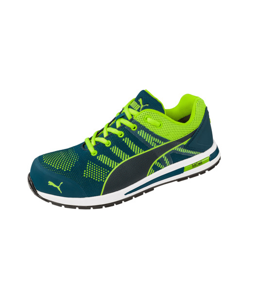 Poltopánky Pánske Puma Elevate Knit Green Low - Zelená / 39
