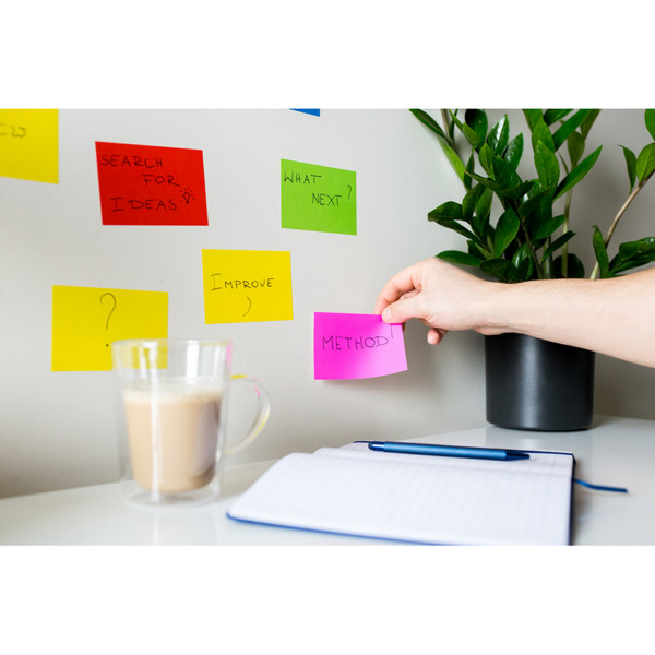 Electrostatic sticky notes | Rolly - white