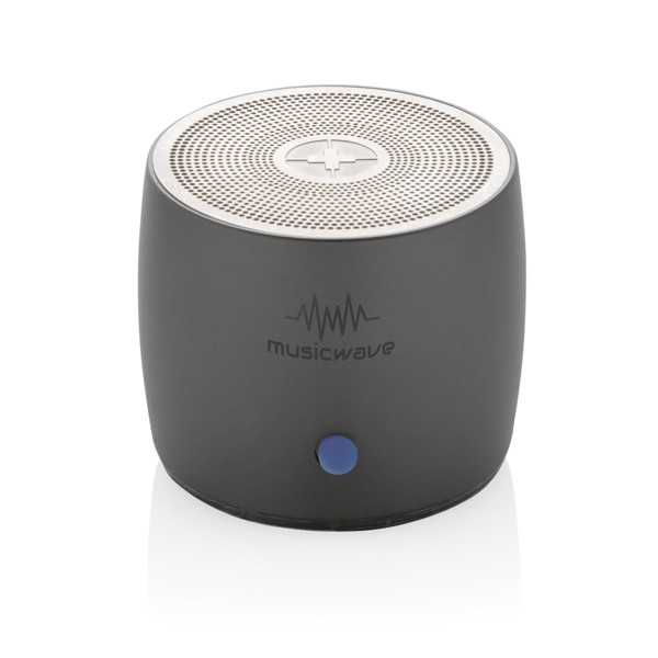 Zvočnik Swiss Peak 3 W, 500 mAh recikliran aluminij