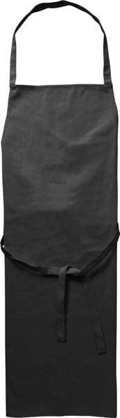 Cotton (180 gr/m²) apron - Black